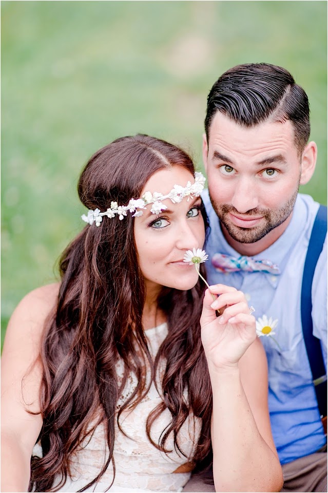 Beautiful rustic NJ engagement session