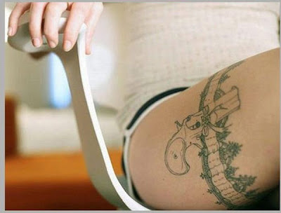 gun tattoos