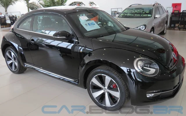 Novo Fusca 2013 Preto Turbo