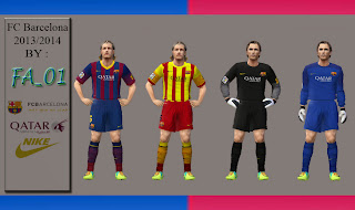 Barcelona FC Uniform