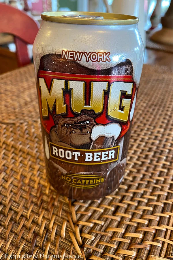 Root Beer Can for making Pulled Pork