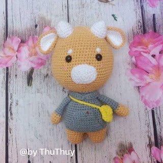 PATRON GRATIS TORO AMIGURUMI 56339