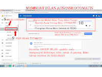 Serba Serbi Komputer dan Web, Cara membuat Iklan Adsense  Otomatis dan Manual, blog pemula, SEO