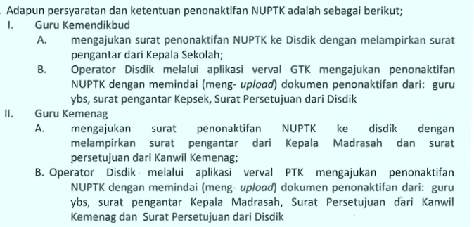 SURAT DIRJEN GTK NO. 14652/B.B2/PR/2015 TENTANG 