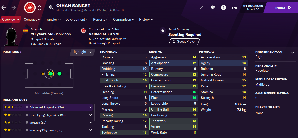 FM21 Oihan Sancet 2021