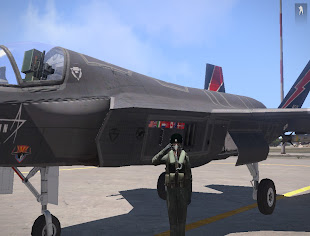 arma3に航空機を数種類ほど追加するアメリカ空軍MODで開発中のF-35A