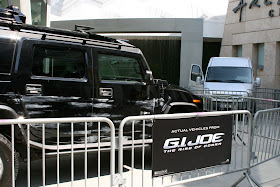 Actual GI Joe movie vehicles