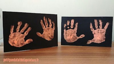 activités manuelles enfant activités manuelles peinture DIY fête des pères DIY fête des mères DIY cadre enfant DIY cadre carton DIY cadre empreintes enfant empreintes enfant à la peinture