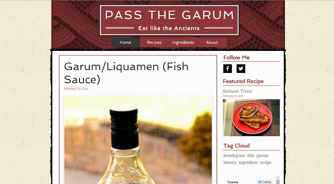 Pass the Garum is moving!