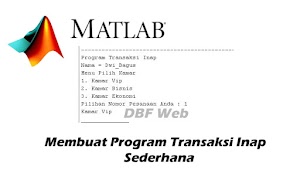 Membuat Program Transaksi Inap Sederhana