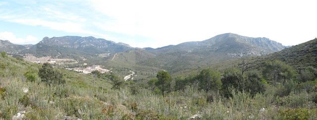 LA BISBAL DEL PENEDÈS - PUIG FRANCÀS - COVA GRAN - PUIG DE LA COVA - MAS BARTOMEU, Serra del Montmell des del Cim del Puig Francàs - La Bisbal del Penedès