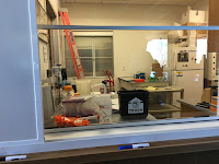 passthrough window between prep and teaching lab