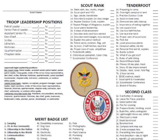 Still Swinging: 11 Year Old Scouts Leader Files and a Knots Tip