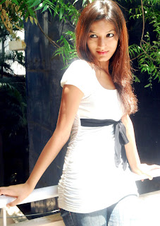 Actress Ruby Parihar hot photoshoot in white dress 