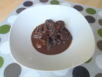 A bowl of calf elk civet