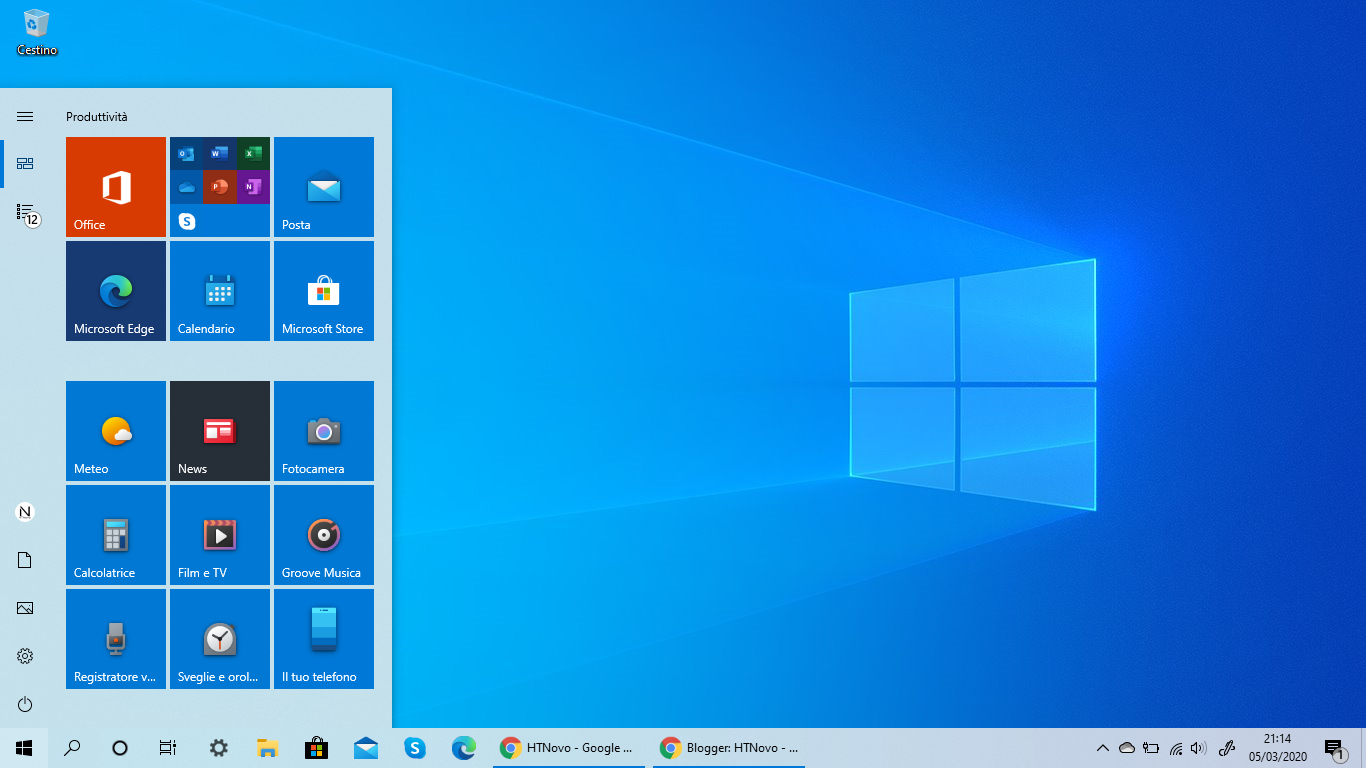 Tutte le nuove icone in distribuzione anche in Windows 10 versione 1909