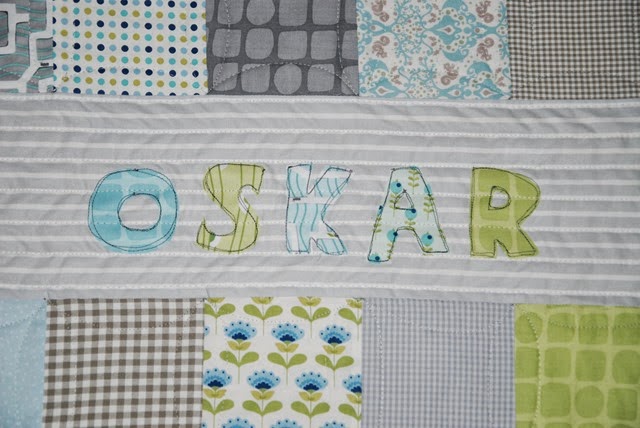 Oskar Quilt applique Oskar Quilt applique