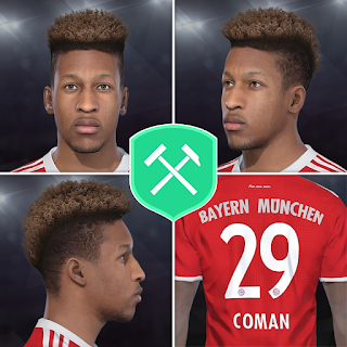 PES 2018 Faces Kingsley Coman by Volun