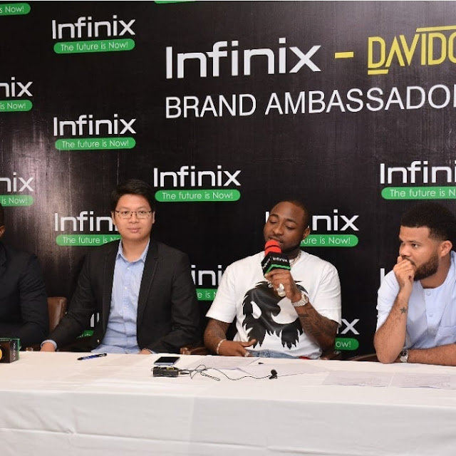 BarneyMF Blog - Davido Infinix Brand Ambassador 2018