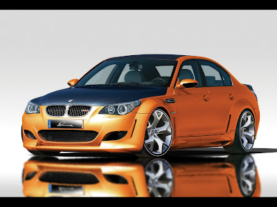 BMW M5 Orange Sport Touring Car1