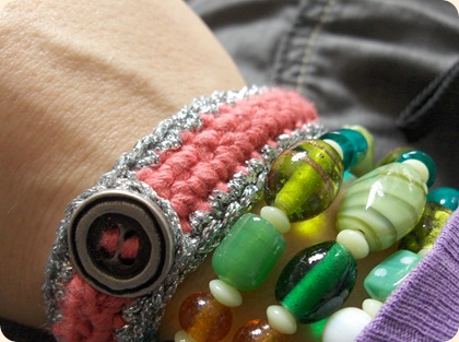 Hæklet armbånd