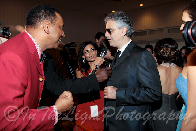 Celebrity Fight Night 2013 Red Carpet Andrea Bocelli