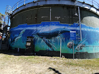 Painted Water Tank in Peque_VRS | Katoomba Street Art