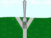 Fork in the road