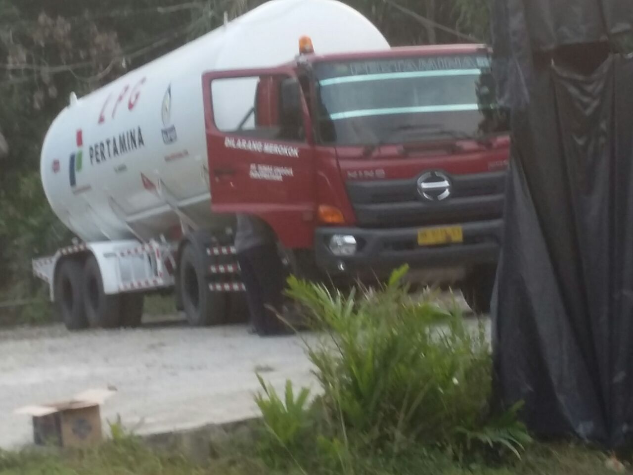Kencing Di Jalan Truck Tangki LPG Diamankan NEWS METRO LANGKAT BINJAI