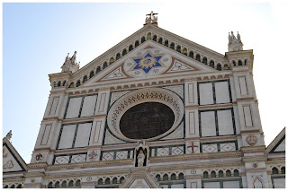 Bazylika Santa Croce - Włochy - Florencja - gwiazda Dawida