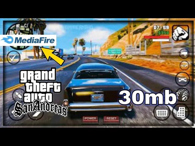 افضل مود جرافيك فى لعبة gta sa للاندرويد بحجم صغير من ميديا فاير