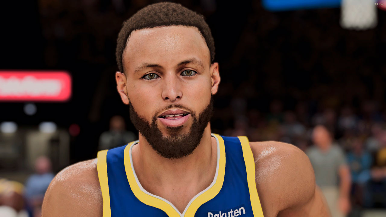 NBA 2K23 Stephen Curry Cyberface (Hairstyles & Wristbands