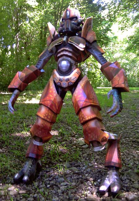 Unreal Tournament Papercraft Damarus