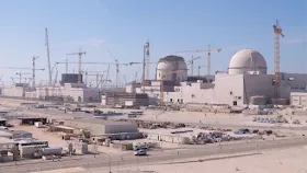 Строящаяся атомная электростанция ОАЭ
