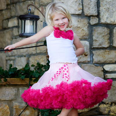 Pink and Raspberry Pettiskirt