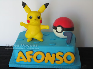 O Afonso apanhou um Pikachu no seu 7º aniversário