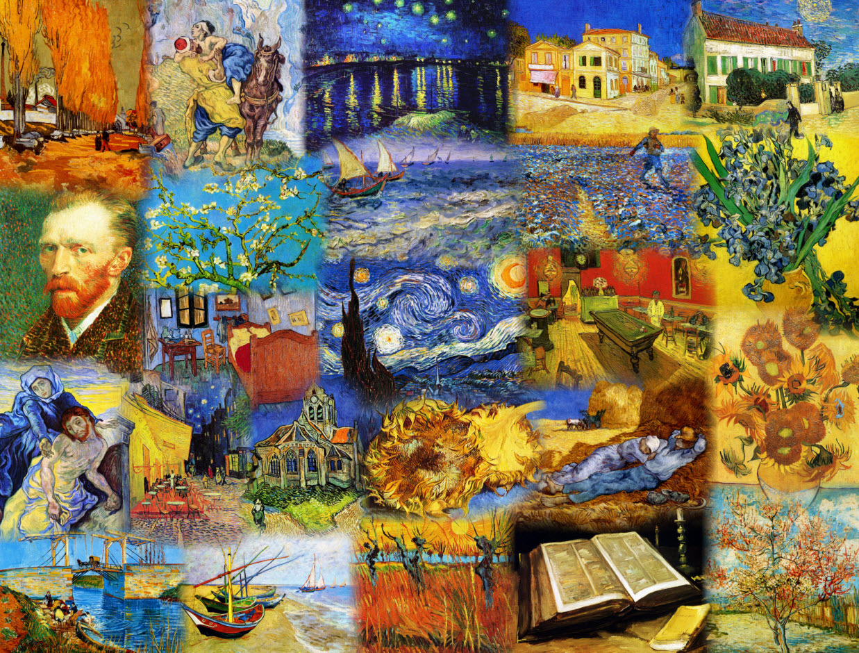 Resultado de imagen de arte impresionista collage