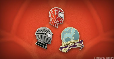 Spider-Man: Far From Home Movie Portrait Enamel Pin Series by Matt Taylor x Mondo