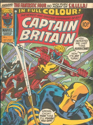 Marvel UK, Captain Britain #5, the Hurricane