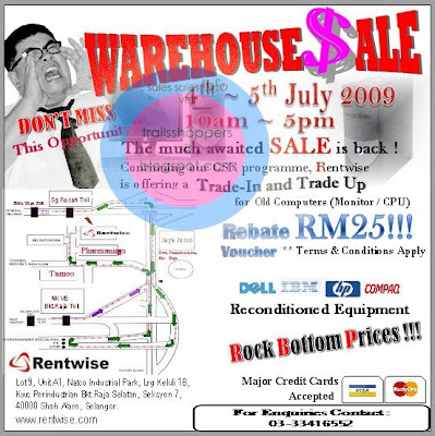 Rentwise Warehouse Sale