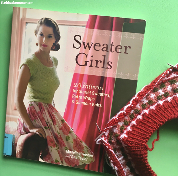 Flashback Summer: Stash-Busting Vintage Beret - Sweater Girls knitting book