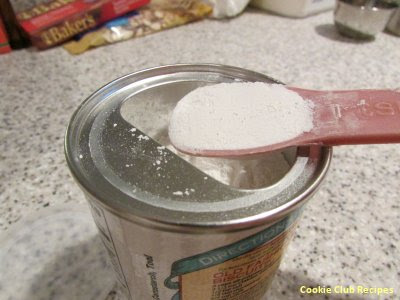 teaspoon of baking powder