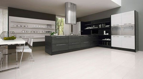 Kitchen with Simple and Minimalist Design