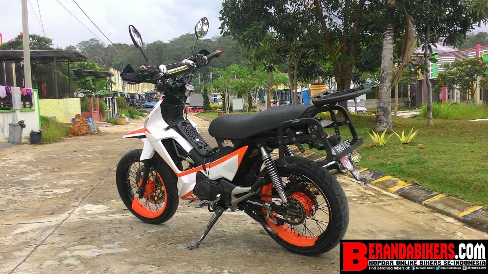 83 Modifikasi Motor Touring Supra X 125 Terbaru Oneng Motomania