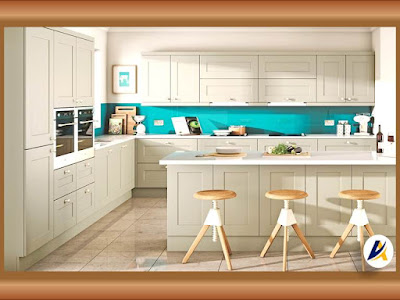 12x16 U-Shaped Kitchen Layout Design