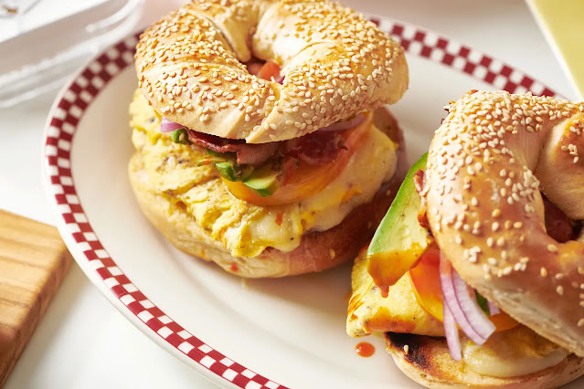 Breakfast Bagel Sandwich