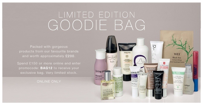 SPACE NK GOODY BAG