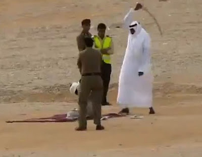 Public beheading in Saudi Arabia