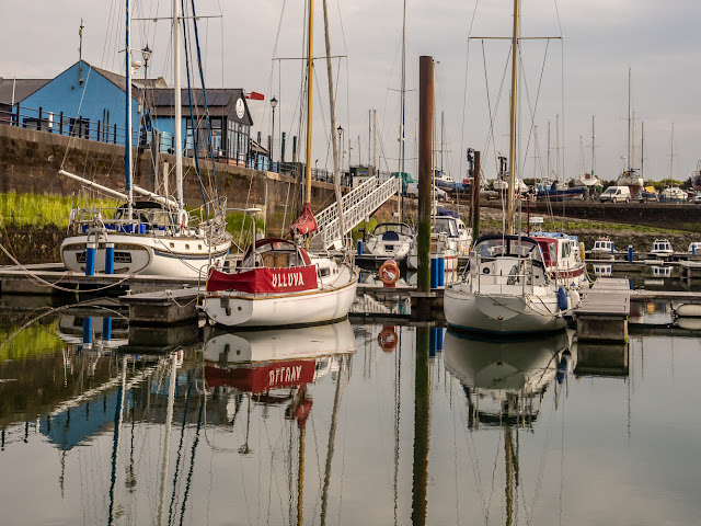 Photo of Maryport Marina reflections