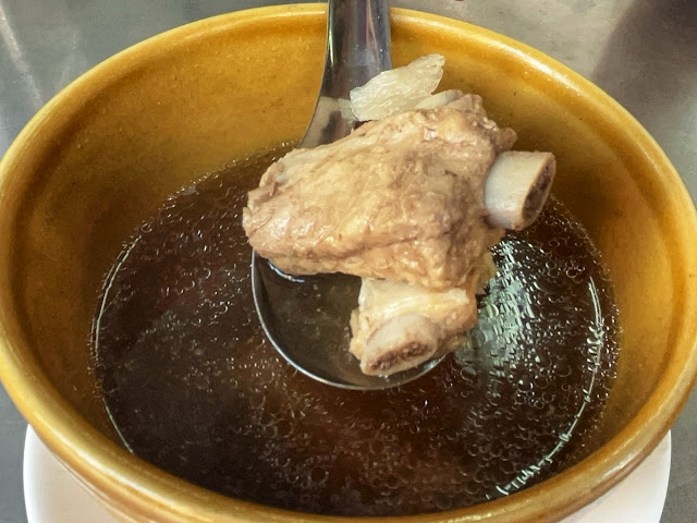 stewed pork ribs with herbs